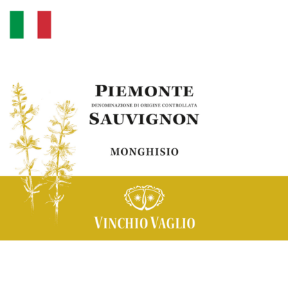 Vinchio Vaglio Monghisio Pieomonte Sauvignon DOC 2023′ 75cl 13,5%vol - Image 3