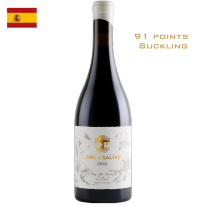 Libre y Salvaje Carnacha Tinto DO Carinena 2021' 75cL 13,5% vol.