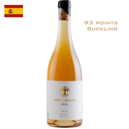 Libre y Salvaje Narancha 75 cl 2021'  14% vol. "ORANGE" VEIN